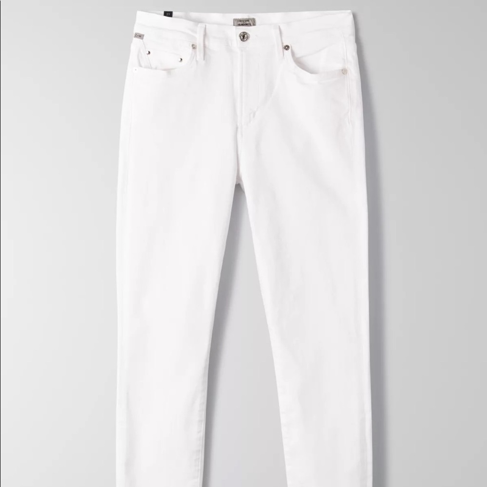 Citizens of Humanity | Rocket High Rise Skinny Denim — White | Size 25
